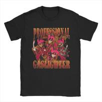Alastor Vox Graphic H-Hazbins Anime H-Hotels Anime Printing T Shirts for Men Women  Pure Cotton  Tee Shirt Clothing S įvairiaspalvis