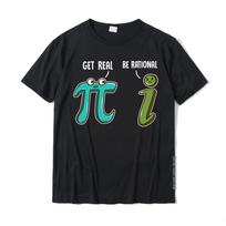 Be Rational Get Real Funny Math Joke Statistics Pun Long Sleeve T-Shirt Cotton Tops T Shirt Funny Faddish Slim Fit T Shirt S įvairiaspalvis