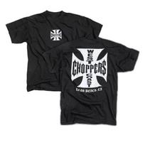 West Coast Chopper 2 Sides Graphic Black T-shirt S įvairiaspalvis