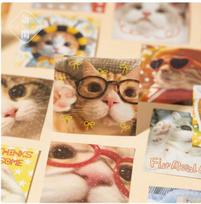 4packs/lot Kawaii Scrapbook Sticker Snoring log Scrapbooking Supplies Planner Decorative Stationery Sticker