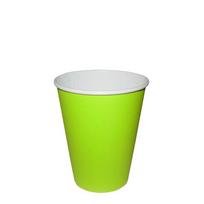Kubki Papierowe Jednorazowe 240Ml Kiwi Zielone Do Napojów Kawy Eko 50Szt
