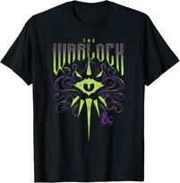 Dungeons and Dragons The Warlock Class Mysterious Pact Logo T-Shirt S įvairiaspalvis