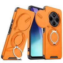 For Xiaomi Redmi 14C Case Redmi A3 Pro Cover Redmi A4 Magnetic Ring Armor Slide Camera Lens Case Magsafe Wireless Charge Cover Redmi A3 Pro