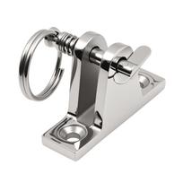 1PCS / 2PCS 316 Stainless Steel Boat Bimini Top Fitting 90° Deck Hinge Quick Release Pin Ring Marine Yacht Hardware Accessories