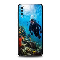 Phone Case For Samsung A56 A36 A26 A54 A52 A24 A14 A50 A70 A30 A40 A20E A06 A12 A22 A34 A42 A32 5G A04s A16 Cover Diver Diving For Samsung A20e