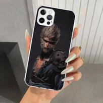Black Myth Wukong Game Phone Case for Iphone 16 15 14 13 12 Mini 11 Pro Max 16E X XS XR 7 Plus 8 SE 2020 Soft Funda Print Shell iPhone 16