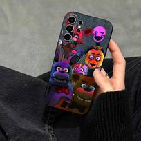 Five N-Nights At F-Freddys Fnaf Phone Case For Samsung S25,S24,S21,S22,S23,S30,Ultra,S20,Plus,Fe,Note,10,9,5G Black Cover Samsung S20ULTRA5G