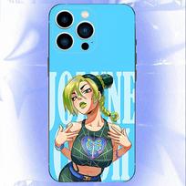 J-JoJo Jolyne C-Cujoh  Phone Case  For iPhone 16e,16,15,14,13,12,11,Pro,X,XS,Max,XR,Plus,Mini Soft Black Cover iPhoneXSMAX