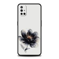 Phone Case For OnePlus 15 13 12 11 10 9 8 7T Pro 13T 13R 12R 10R 9RT 8T Nord 2T CE 2 3 5G Lite Cover Ink Wash Painting Flower For OnePlus 7T