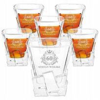 Szklanki Do Whisky Z Grawerem 250Ml Zestaw Prezent Dla Faceta Na Urodziny