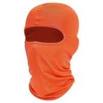 Breathable Balaclava Motorcycle Face Mask Moto Helmet Bandana Hood Windproof Dustproof Face Shield Men's MTB Bike  Face Mask oranžinė