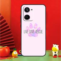 Cat Dog Paw Design For Realme 11 10 9 12 Pro Plus C67 C55 C53 C51 C31 C35 C33 C30 C21Y C25s GT Neo 6 GT5 Case For Realme 12 Pro