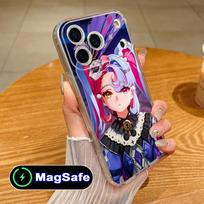 Wuthering Waves Roccia Phone Case for iPhone 17 16 15 14 13 12 11 Air Pro Max Plus Mini Magsafe Clear Colorful Cover Luxury iPhone17