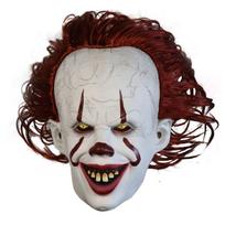 Baisi Stepheno Kingo „Tai“ kaukė Helovinui Vyriškas Džokerio kostiumas Cosplay Smilingface