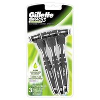 Gillette Mach3 Disposable Razors, Sensitive, 3 Ea