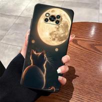 Funda Phone Cover Case for Xiaomi Poco F8 C50 M3 M4 M7 C75 F3 C71 F1 C61 M5 X3 X4 X5 X7 Pro Cute Cat Poco F3