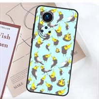 Cartoon Cockatiel Collage Case For Honor Magic 5 6 7 8 Pro X9a X9b X9c X9d X8b X8c Win RT 50 70 90 200 400 Lite Cover For Honor 50