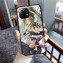 Genshin Impact XIAO Phone Case For Xiaomi Mi 5X 8 9 10 11 12 Lite Pro 10T PocoX3pro PocoM3 Note 10 Pro Lite For Xiaomi Mi 8