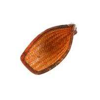Retro Tea Chaze Bamboo Woven Tea Dustpan Kung Fu Tea Accessories Tea Scoop  Tea Room Style B