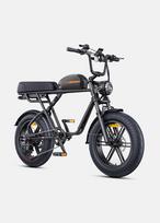 ENGWE M1 250W 48V 15.6/28.6AH Double Lithium Battery Electric Bicycle Dual Suspension 20 Inch Fat Tire Mountain Electric Bicycle M1-48V15.6AH250W-B