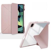 For iPad 10th  pen slot protective case Air45 acrylic hard shell Pro11 transformable Y-fold leather cover MIN I6 IP mini6 21 kūdikių pudros spalva