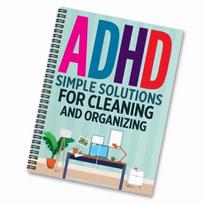 Systematic ADHD Cleaning Planner Daily Schedule Weekly Schedule Home Cleaning Schedule Mental Health Simple Soultion Checklist