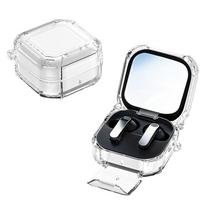 PC and Dual-Layer Case for Galaxy Buds 4 Pro Offering 360 Degree Protection and Kickstand for Hands-Free Video and Calls skaidri