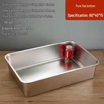 304 Stainless Steel Rectangular Buffet Food Pan