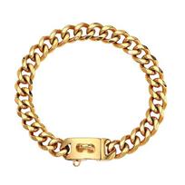 Men's 18K Gold Plated Cuban Link Chain Bracelet, Heavy Duty 12mm Wide, Fashionable & Durable Jewelry for Daily Wear One Size