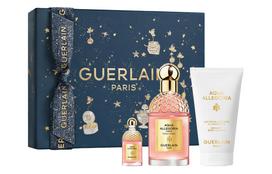 GUERLAIN 2024 Christmas Limited Forte Rosa Rossa Perfume Sets Eau De Parfum Peach Rose 7.5ml+75ml+75ml 7.5ml Perfume+75ml Perfume+75ml Body Lotion