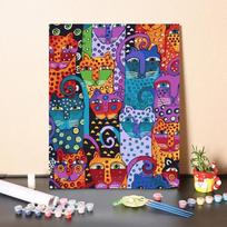 Canvas Art Skaitmeninė aliejinė tapyba Namų apdaila „Pasidaryk pats“ Tapyba pagal skaičius skaičius Aliejinė tapyba 40x50cm no frame