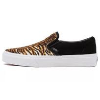 Vans Classic Slip-On minkštas zomšas - Tigriniai vyriški kedai Oranžiniai Juodi VN0A5JMHB0I 39