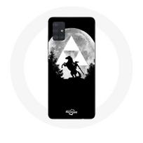 Coque pour Samsung Galaxy A71 Zelda Lune