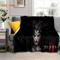 Diablo 3D Retro Game Gamer Soft Flannel Blanket for Beds Bedroom Sofa Picnic,Throw Blanket for Cover Outdoor Leisure Nap Gift 30x40in
