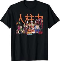 Naruto Shippuden Jinchuuriki Group Anime T-Shirt M