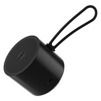 EWA A127 Metal Bluetooth Speaker Small Portable Steel Gun Heavy Metal Wireless Subwoofer Outdoor Mini USB Bluetooth Speaker A127-Black