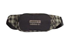 Adidas Originals Trefoil Polyester Crossbody Bag, Sling Bag, Fanny Pack Regular Unisex Clay & Black GK9467