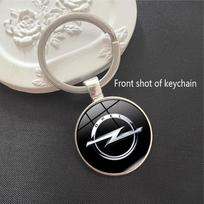 3D Alloy Car Logo Keyrings Key Chain Pendant For Opel Astra H J G K Insignia Corsa C D Vectra C B Meriva Interior Accessories