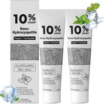 Hydroxyapatite Toothpaste for Enamel Protection and Tooth Strengthening, Fluoride-Free Toothpaste for Sensitive Teeth, Gentle Mint, Fresh Breath 1pcs