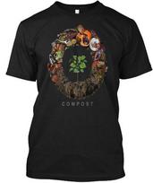 Funny Compost T-Shirt Made in the USA Size S to 5XL S