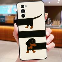 Phone Case For Motorola Edge 60 50 40 Pro 60 50 40 30 Ultra Neo Fusion Moto G Stylus G Cute Cartoon Dachshund dog Moto edge 60 neo