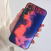 Band Alice In Chains Phone Case For Samsung Galaxy A54,34,24,73,53,52,52S,04S,04E,A72 Cover Samsung A30S
