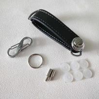 Car Key Pouch Bag Case Wallet Holder Chain Key Wallet Ring Organizer Smart Leather Keychain Collector Housekeeper EDC Pocket Key juoda