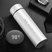 Automobilinis termopuodelis 500ml Vandens puodelis Kava Arbata Termosas Dacia Logan Sandero Duster Lodgy Spring Jogger Dokker Stepway Bigster