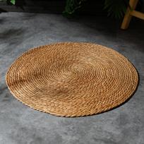 Cat Cooling Mat 40/50/60cm Cat Scratch Board Pad Weaving with Ball Cat Scratching Post Round Cat Scratch Pad Living Room (as the picture,40cm)