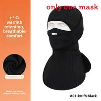 Unisex Cycling Balaclava With Thermal Fabric For Snowboarding And Skiing juoda