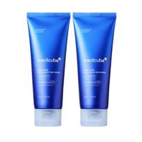 MEDICUBE Zero Pore Blackhead Mud Mask Deep Cleansing & Pore Tightening Pack 100ml x 2