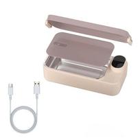 Fiambrera térmica de acero inoxidable, caja de almuerzo portátil para oficina, escuela y picnic