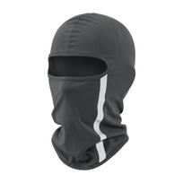 Fashion Reflective Balaclava Face Mask Breathable Ice Silk Motorcycle Mask Sun Protection Quick Dry Neck Cover Summer tamsiai pilka spalva
