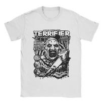 Terrifier  T-Shirt for Men Horror Movie Funny 100% Cotton Tees Crew Neck Short Sleeve T Shirt Adult Tops S įvairiaspalvis